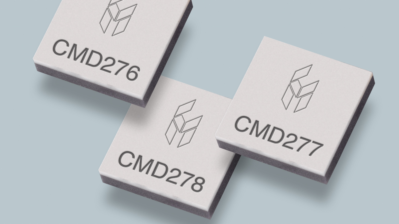多功能GaN MMIC低噪聲放大器的輸出IP3為+32 dBm，高輸入功率處理功率為5瓦