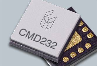 高增益寬帶寬2-9 GHz驅(qū)動器放大器CMD232C3