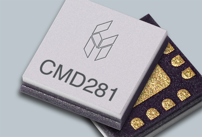 DC-22 GHz寬帶GaAs MMIC 2位數(shù)字衰減器CMD281C3