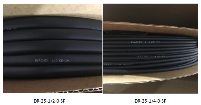 DR-25-1/2-0-SP與DR-25-1/4-0-SP熱縮管 原裝庫(kù)存