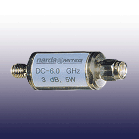 AF-SMA-6-5-20  固定衰減器-SMA-DC至6 GHz，5W