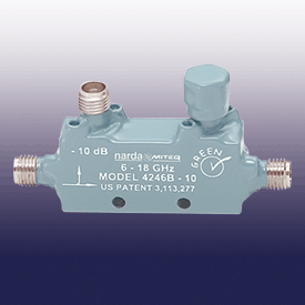 4245B-30  耦合器-SMA（F）0.5 GHz至18 GHz，微型帶狀線（最大平坦+/- 0.5dB）50瓦