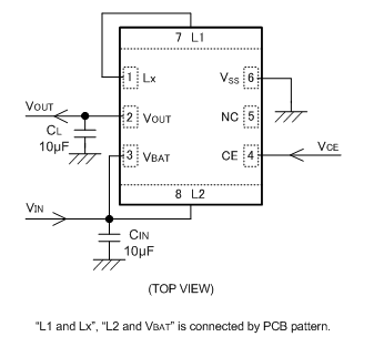 XCL101C201ER-G DC/DC轉(zhuǎn)換器Torex