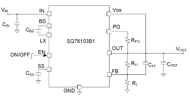 SQ76103B1WGQ同步降壓DC-DC穩(wěn)壓器SILERGY(矽力杰)
